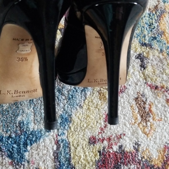 L.K. Bennett patent leather heels - Picture 5 of 8